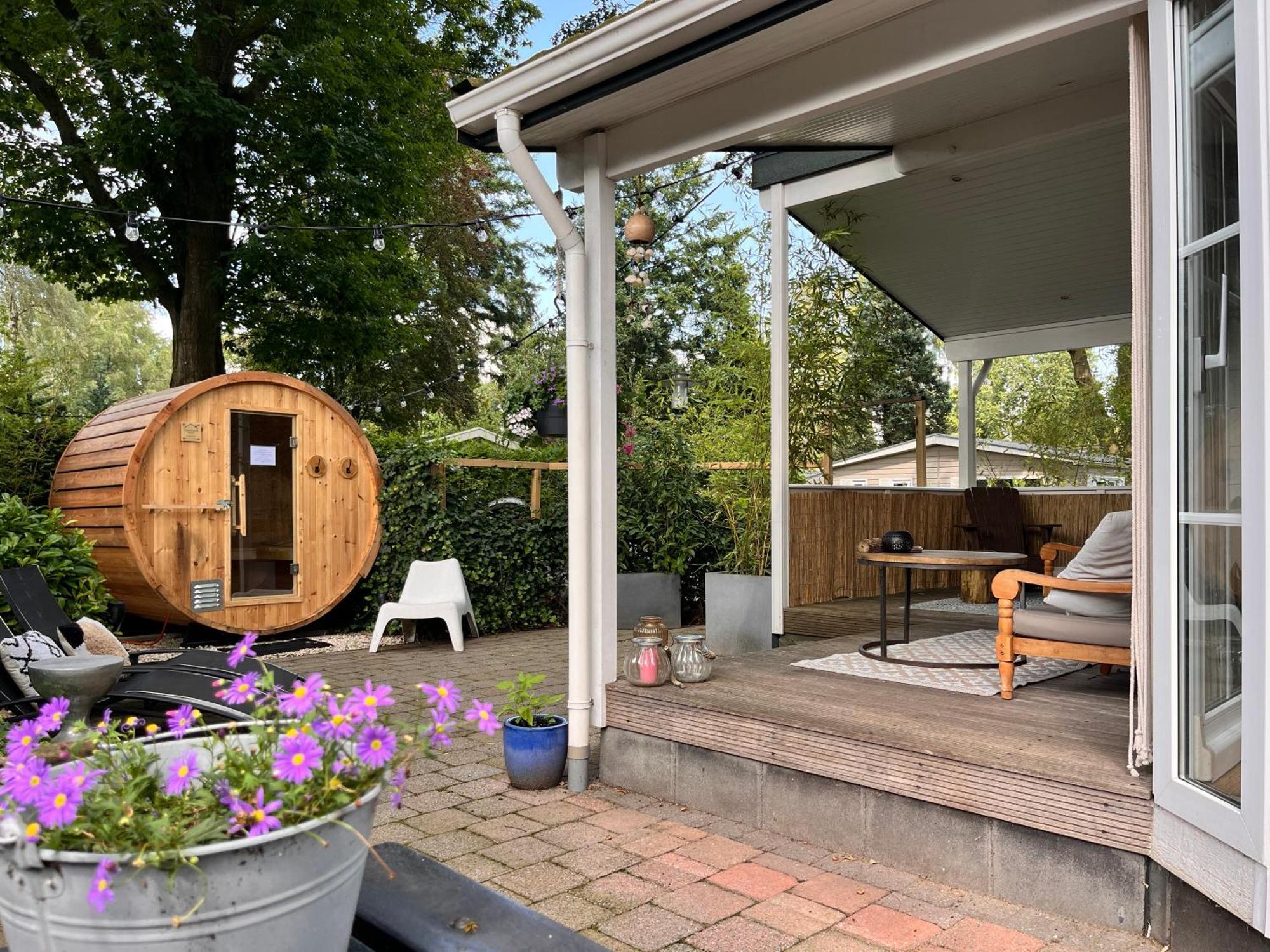 Het Verwende Nest Lodge, Wellness Lodge, Hottub & Sauna Voorthuizen Exterior foto